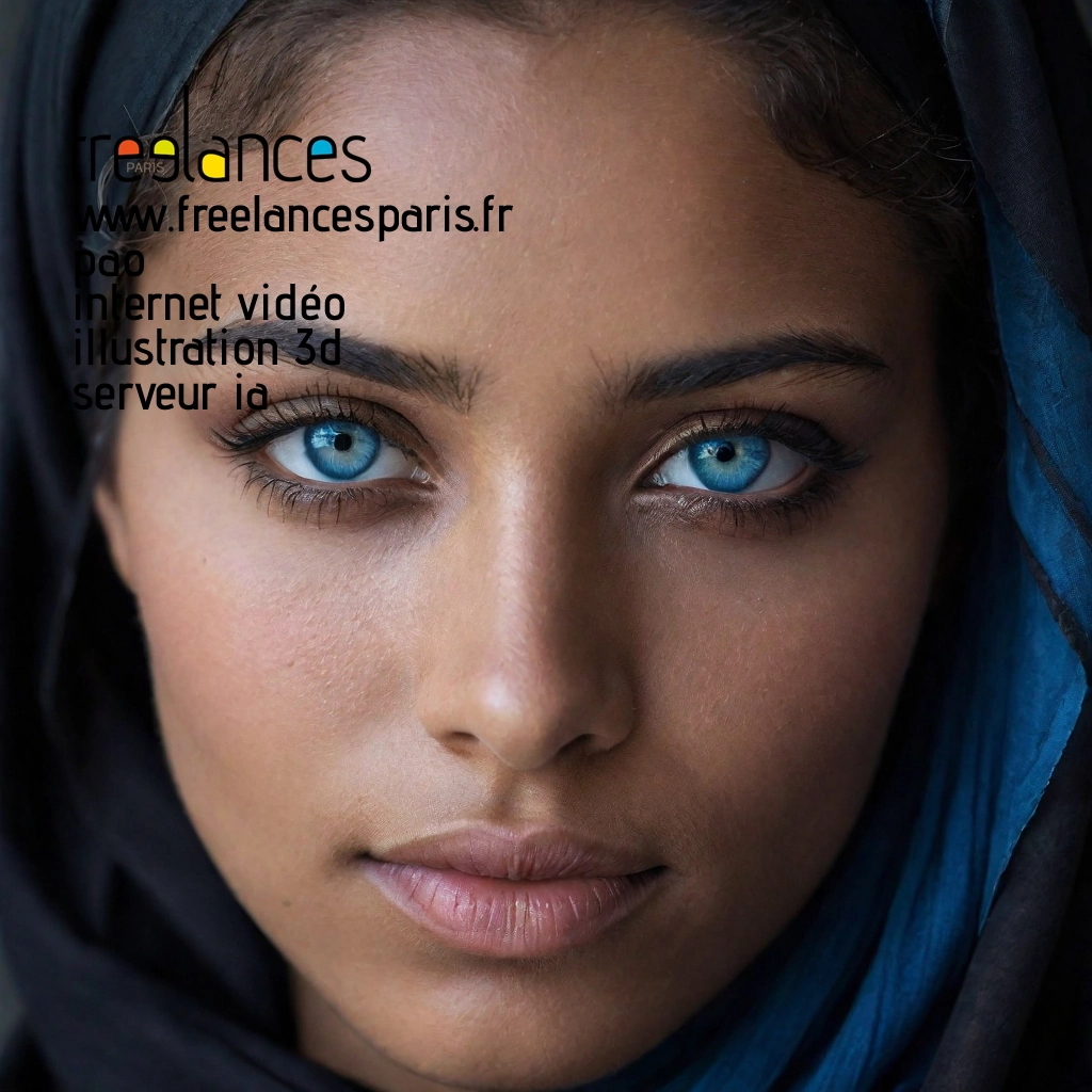 Pao mise en page internet vidéo illustration 3d serveur IA générative AI freelance paris studio de création magazines 735tkle0